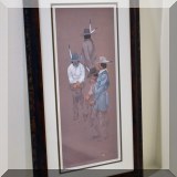 A35.  Jerome Tiger ”Intermission” limited edition print. 